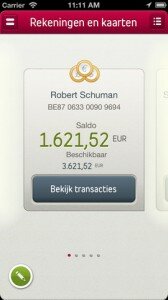 Overzicht van de rekeningen